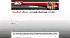 Desktop Screenshot of nitroussupply.com